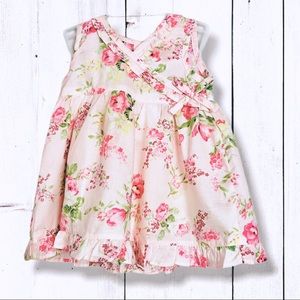 NWT 6 Month Floral Dress w Roses Agabang Infant Baby Girl Babies Infants Girls